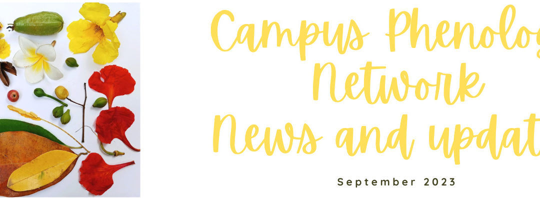 News from the Campus Phenology Network